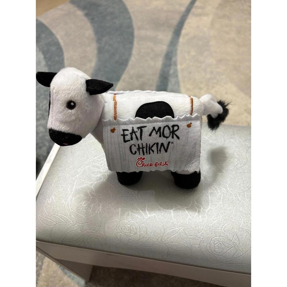 Chick-fil-A Mini Cow Plush Eat Mor Chikin Advertising Promo